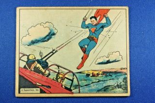 1940 Superman Gum,  Inc.  - 2 - The Spy Trail - Vg/ex