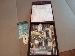 Vintage Ronson Lighter Parts Kit,  Many Little Parts.  Case.  Holders