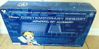 Disney Parks Contemporary Resort Monorail Play Set Accessory Complete
