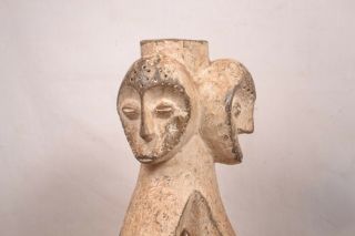 African Tribal Art,  Double face Lega statue from Democratic Republic of Congo 6