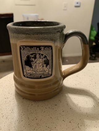 Death Wish Coffee Valhalla Java Limited 2018 Mug Rare,  Only 500 Made.  No 276