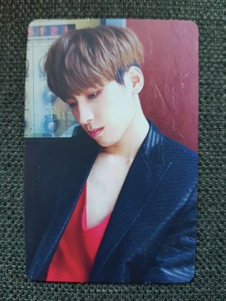Seventeen Wonwoo Rs Ver Official Photocard 2nd Album [teen,  Age] Photo Card 원우