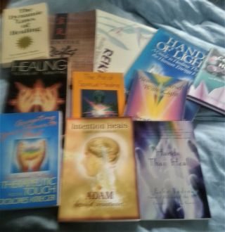 Over $150 Value - 11 Healing Books Reiki,  Spiritual,  Loght,  Cell And More