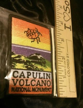 Capulin Volcano National Monument Souvenir Patch Mexico Park