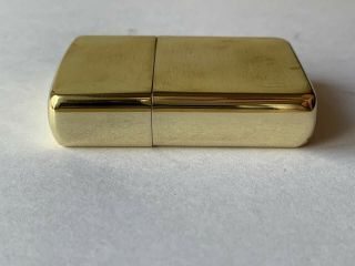 Zippo 1965 Solid Brass Vintage Lighter Rare 5