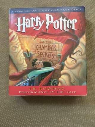 Harry Potter And The Chamber Of Secrets Audiobook On 8 Cds