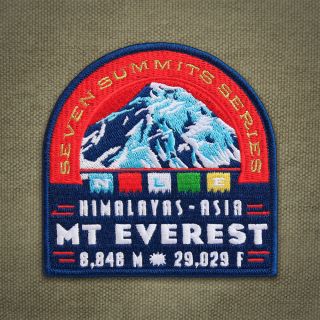 Mt.  Everest Seven Summits Mountain Patch
