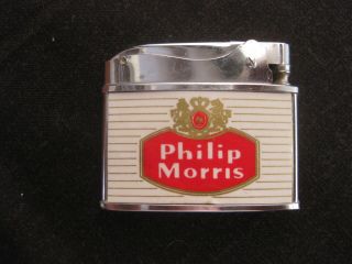 Vintage Phillip Morris Ryan Advertising Cigarette Lighter Made In Japan