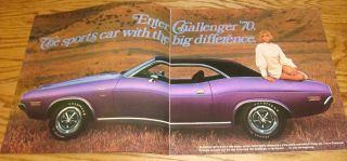 1970 Dodge Challenger Sales Brochure 70 R/T SE 2
