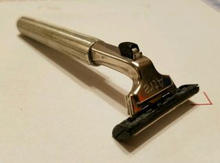 Vintage 80 ' s SCHICK Injector & Gillette Atra Razor Blade Refill Shaving Grooming 5
