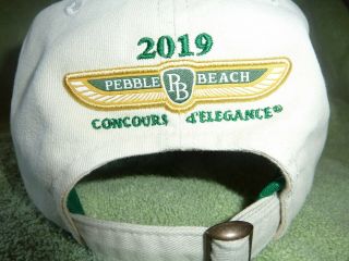 Pebble Beach Concours D’elegance Rolex Ball Cap - 2019 - Tan