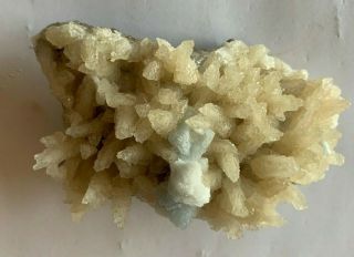 , large specimen of Barite on Calcite crystals from Illinois 3