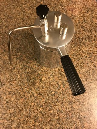 Vintage Milano Tcl Italy Espresso Cappuccino Coffee Maker Frother Great