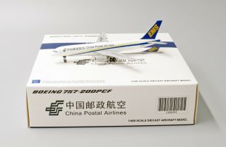 China Postal B757 - 200f Reg:b - 2827 1:400 Jc Wings Diecast Models Lh4094