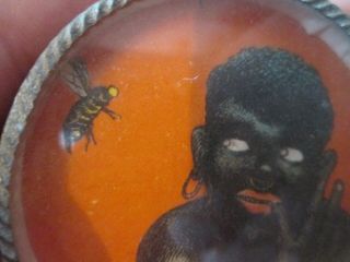 Antique BLACK BOY w/ BEE - DEXTERITY GAME - GERMANY - 1 OF 30 LISTED - 4 3