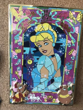 Disney Cinderella Mosaic Jumbo Fantasy Le Pin
