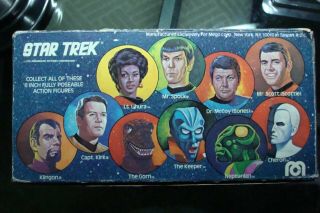 Star Trek PHASER II GAME TARGET GAME Mego vintage 1976 BOX & Inserts wars 3