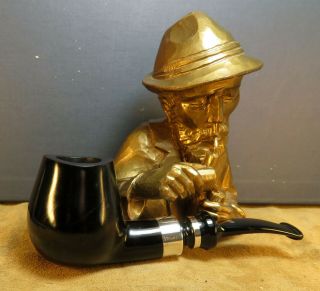 Top Stanwell Pipe Of The Year 2007 Design By Poul Winslow Silver 9 Mm Filter