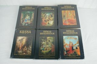 Srimad Bhagavatam Set Of 6 Printed In India English Language.