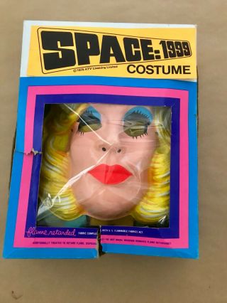 Vintage Space 1999 Halloween Mask - Costume Dr.  Russell Collegeville 1975
