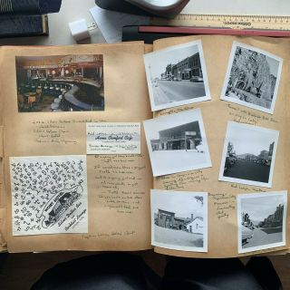 YELLOWSTONE DIARY MAPS PHOTOS POSTCARDS TICKETS MORMON PENANT MATCHES 1950S 7