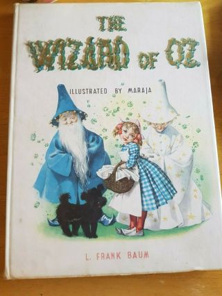 Rare Wizard Of Oz Book.  1958