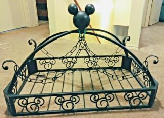 Iron Disney Mickey Mouse Pan Hanger Rare Out Of Production