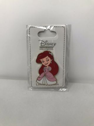 Disney Ariel Princess Cuties Le 300 Pin Dsf Dssh The Little Mermaid Pink Dress