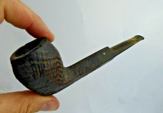 Early Dunhill Shell Pipe - Pat No 41757419 White Dot - Provenance Vintage