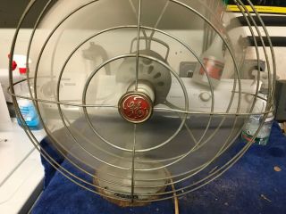 Antique 1940s General Electric Fan Vortalex 3 Speed Ge,  Art Deco Diehl,