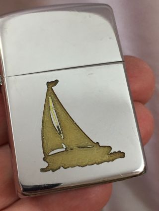 1954 - 55 Town & Country Sloop Sailboat Zippo Lighter