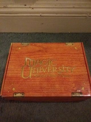 Magic University Storage Trunk & Stage Scholastic Magic Introduction Retro Rare