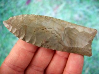 Fine 3 1/2 inch Tennessee Clovis Point with Arrowheads Artifacts 3