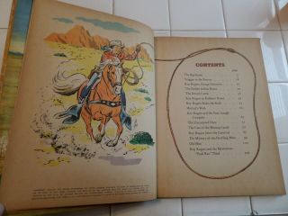 Roy Rogers King Of The Cowboys,  A Big Golden Book,  1953 (VINTAGE WESTERN) 5