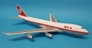 InFlight200 Boeing 747 - 2B4B MEA Middle East Airlines OD - AGI polished,  with stand 2