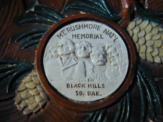 Mt Rushmore Burwood Souvenir Bowl Dish Black Hills South Dakota Vintage 2