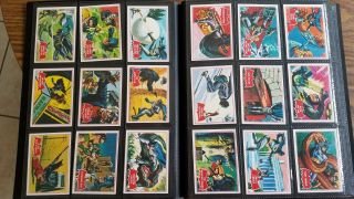 Topps Batman 1966 Deluxe Reissue Edition 1989 Complete Set 143 Cards