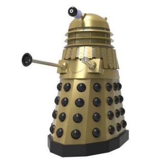 Doctor Who Authentic Titan Merchandise Le Day Of The Daleks Gold Edition Statue