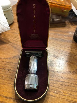 Stahly Live Blade Safety Razor Stunning Great Shape With Case