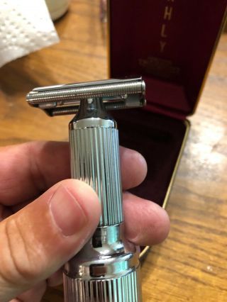 Stahly Live Blade Safety Razor Stunning Great Shape With Case 4
