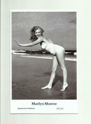 N476) Marilyn Monroe Swiftsure (201/101) Photo Postcard Film Star Pin Up