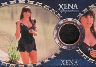 Xena Dangerous Liaisons Lucy Lawless As Xena Costume Card C9