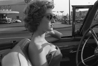1960s Vogel Negative,  Sexy Pin - Up Girl Joan Blythe In Car,  Los Angeles,  T238789