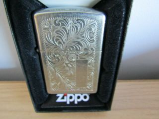 Zippo Lighter – Silver Plaque