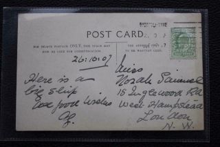 CUNARD LINE RMS MAURETANIA AT BUILDERS REAL PHOTO POST CARD C - 1907 2