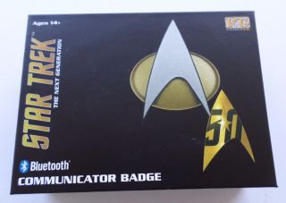 Star Trek Tng Bluetooth Communicator Badge The Next Generation