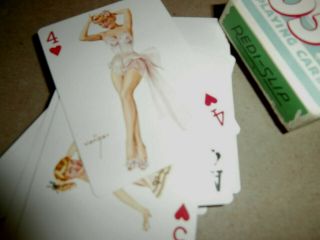 VINTAGE ADULT RISQUE PLAYING CARDS VARGAS VANITIES 53 PIN UPS 6