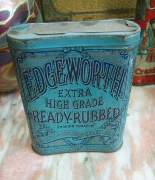 Vintage Edgeworth Tobacco Tin Pocket Tin Grade 8