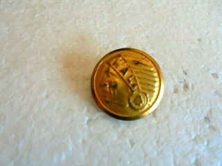 Small Vintage Wal Western Airlines Indian Head Uniform Button