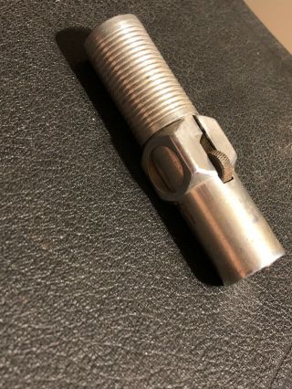 Vintage Aluminum Nimrod Pipeliter Pipe Lighter Made In Usa Estate Find